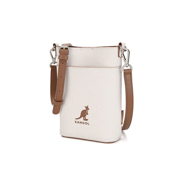 <韓國代購> KANGOL DUO CANVAS CROSS BAG