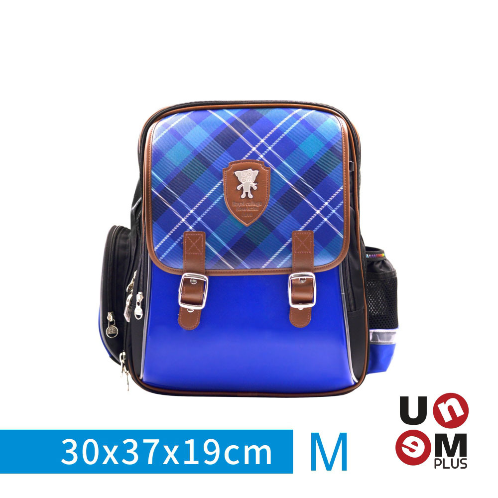 UnMe 古典英格蘭書包-寶藍格(M)
