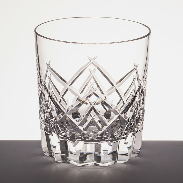 日本KAGAMI江戶切子-繚亂洛克杯