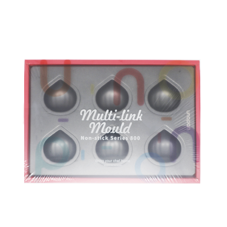 [ UNOPAN烘焙用品 ] 6連栗子模(800系列不沾) UN11014