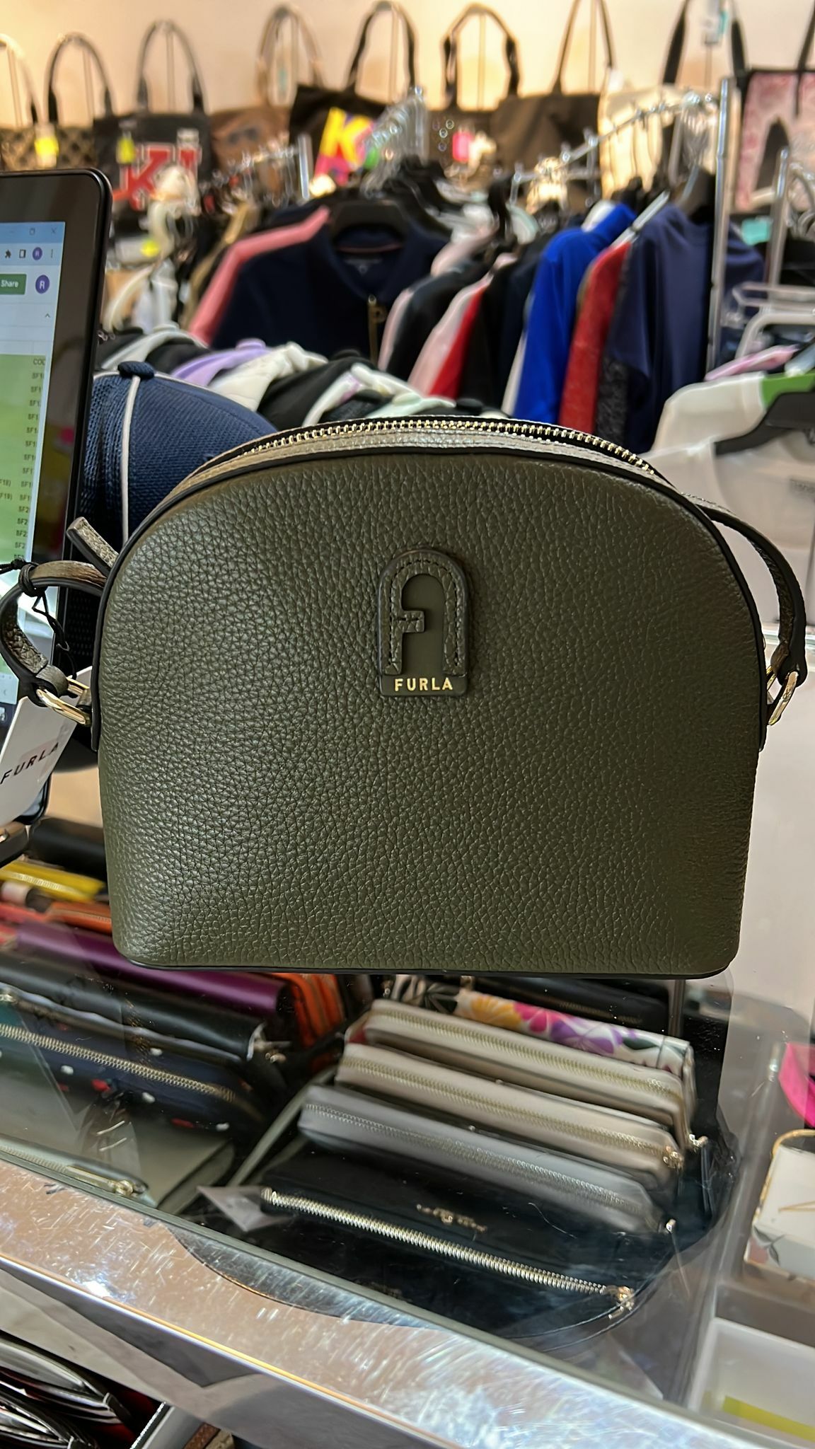[S] FURLA WE00284-BX0305-0MU00 OUT LET SHOULDER BAG ATENA,MUSHIO g, 8050597127743 (SF21)