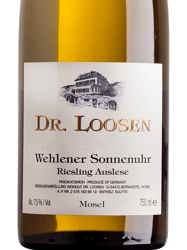 Dr. Loosen Wehlener Sonnenuhr Riesling Auslese 2021 (RP94)