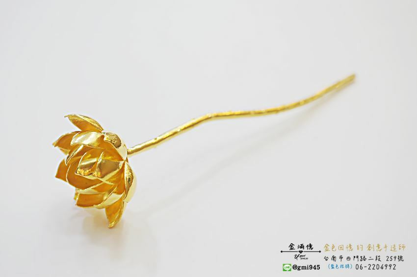 客製化飾品-蓮花-黃金擺飾|擺件 (1)