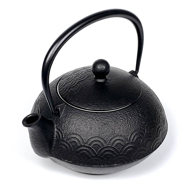 【岩鑄】青海波 5型鐵壺兼用急須組