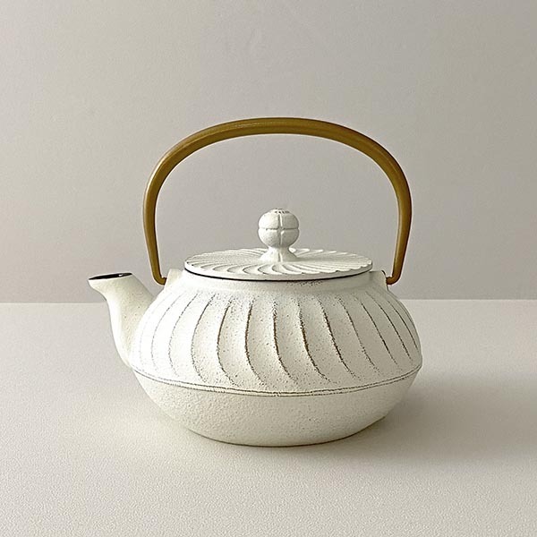 【岩鑄】波 5型急須0.65L-金麻色