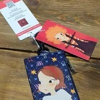 [S] YSW H0XWA01NYRAF ZIPPER CARD WALLET MONOGRAM, NAVY, 8809190121975 (FINAL SALES) (SYW16)