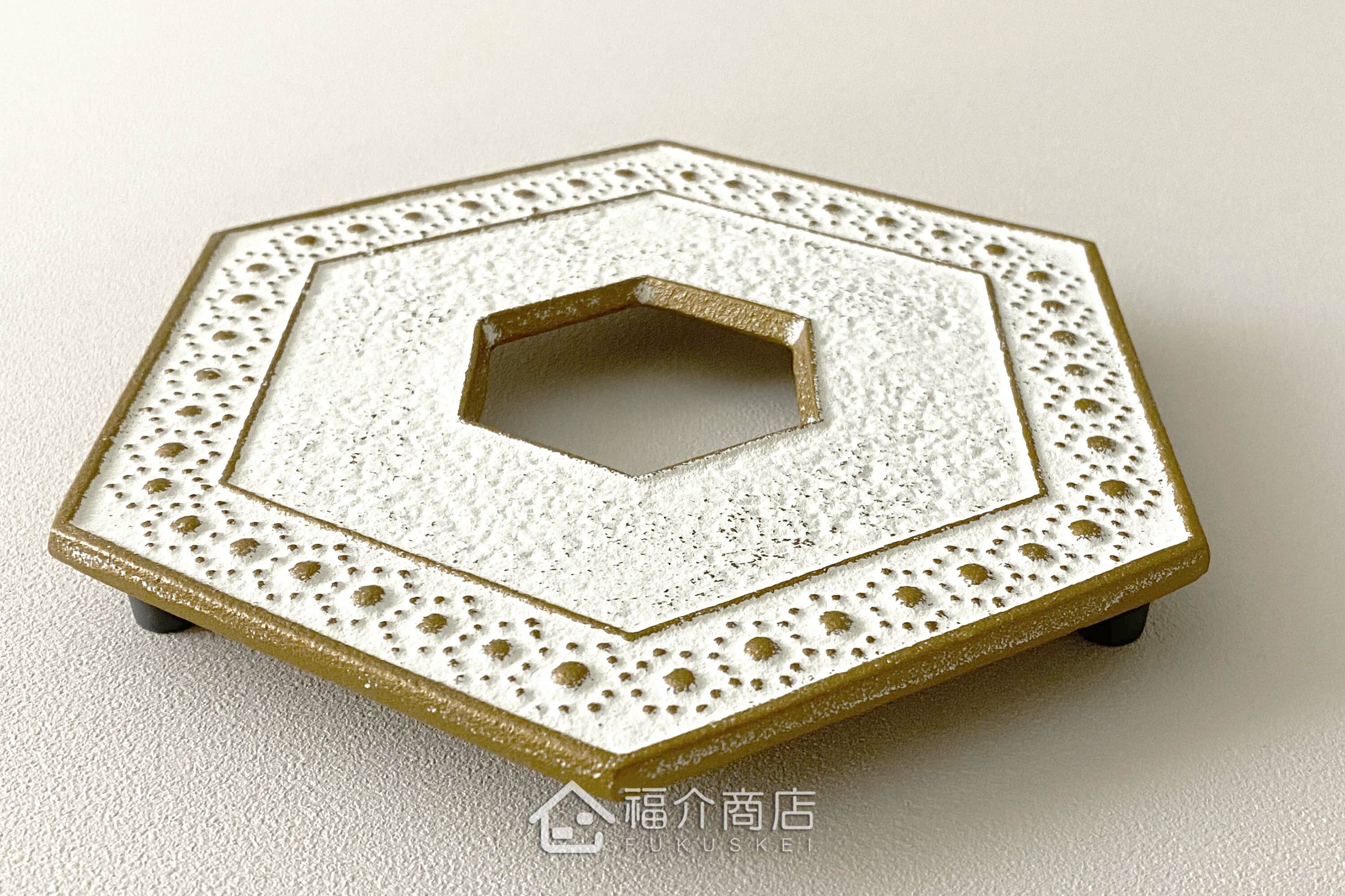 放茶壺或鍋子的鑄鐵隔熱墊