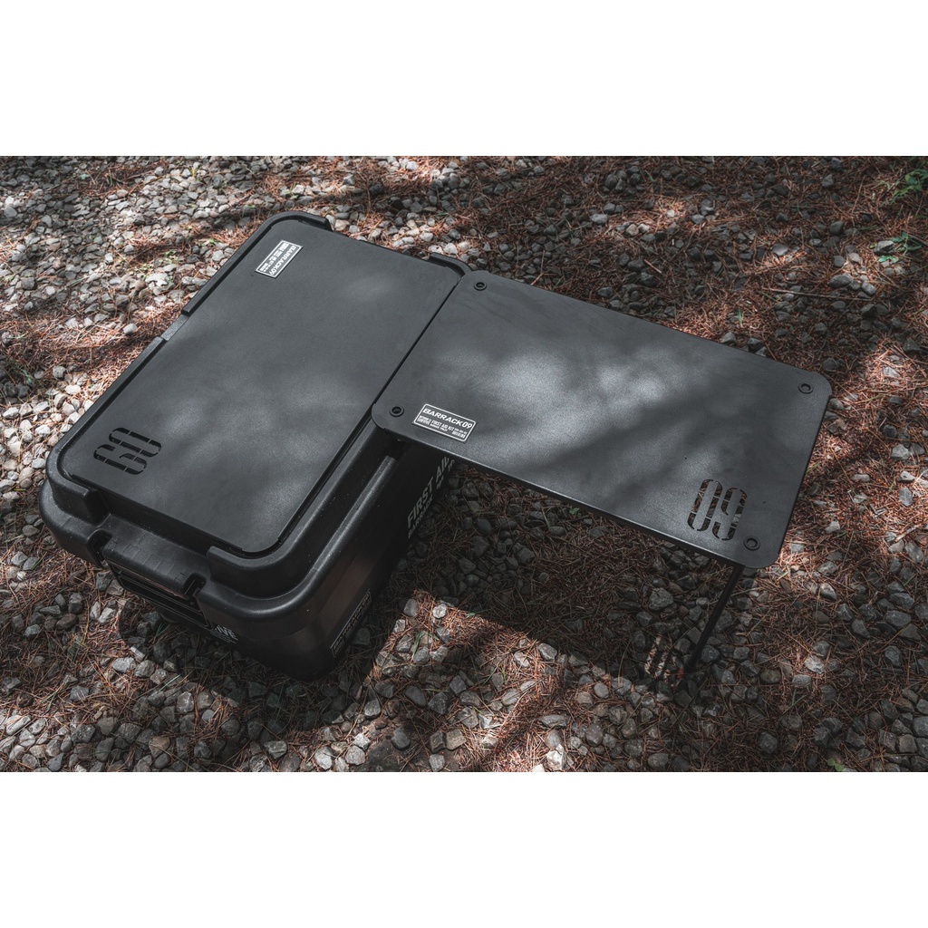 【BARRACK09】 二代收納箱延伸桌板(附兩腳) BA020004 G-D1-5