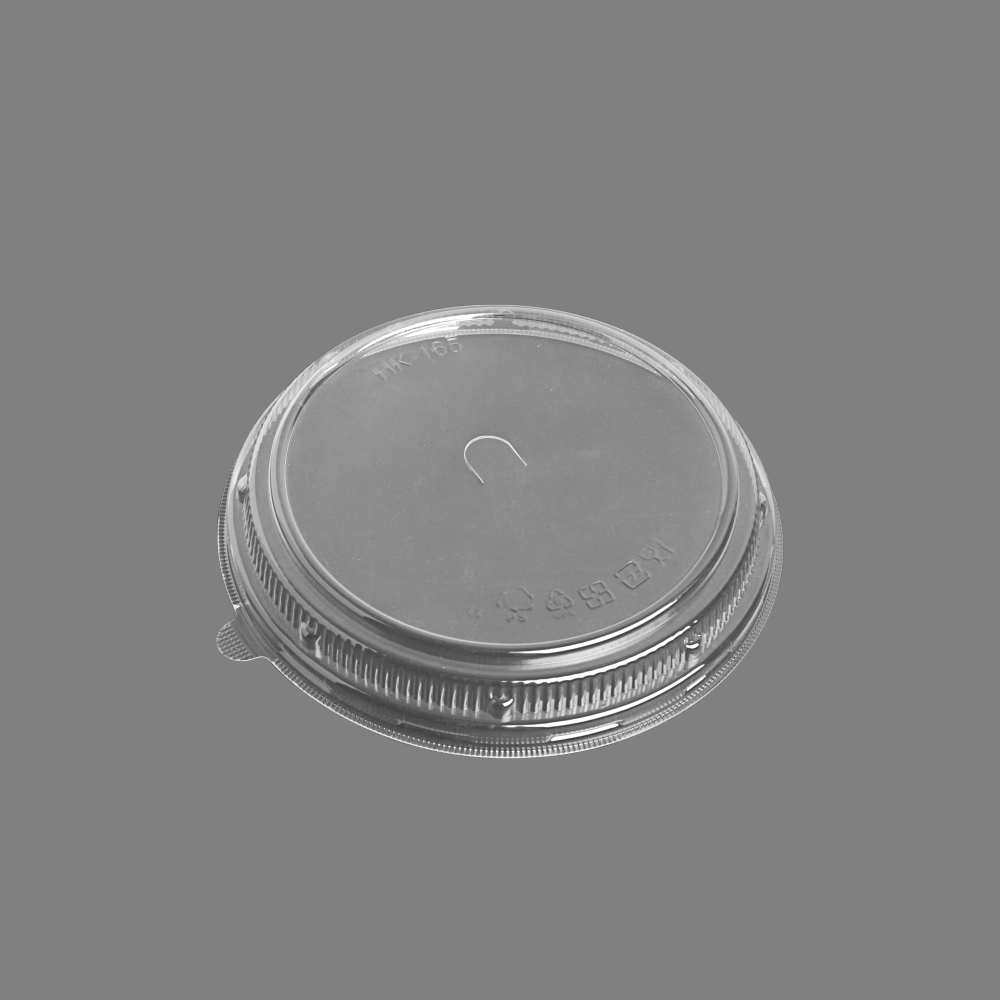 OPS圓便當盒透明凸蓋 165口徑