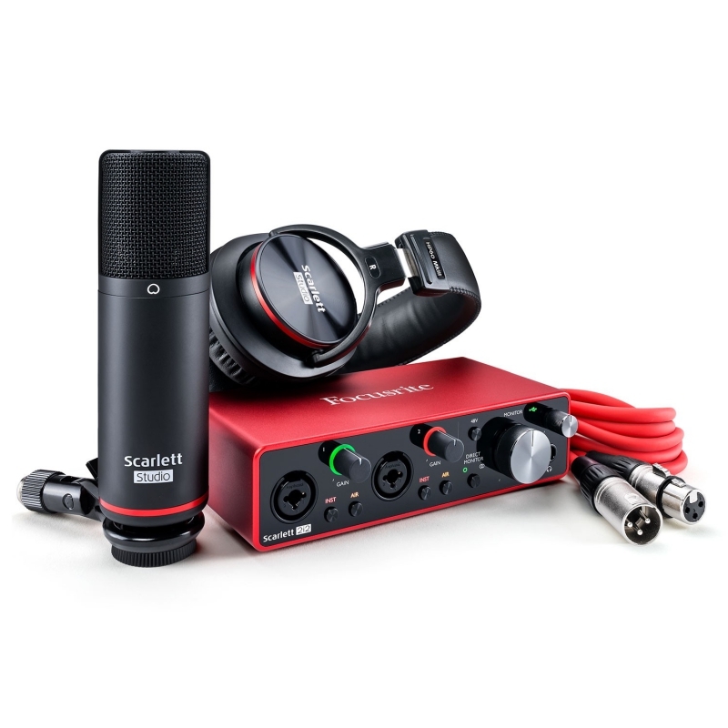 Focusrite Scarlett 第三代 2i2 套裝 錄音介面