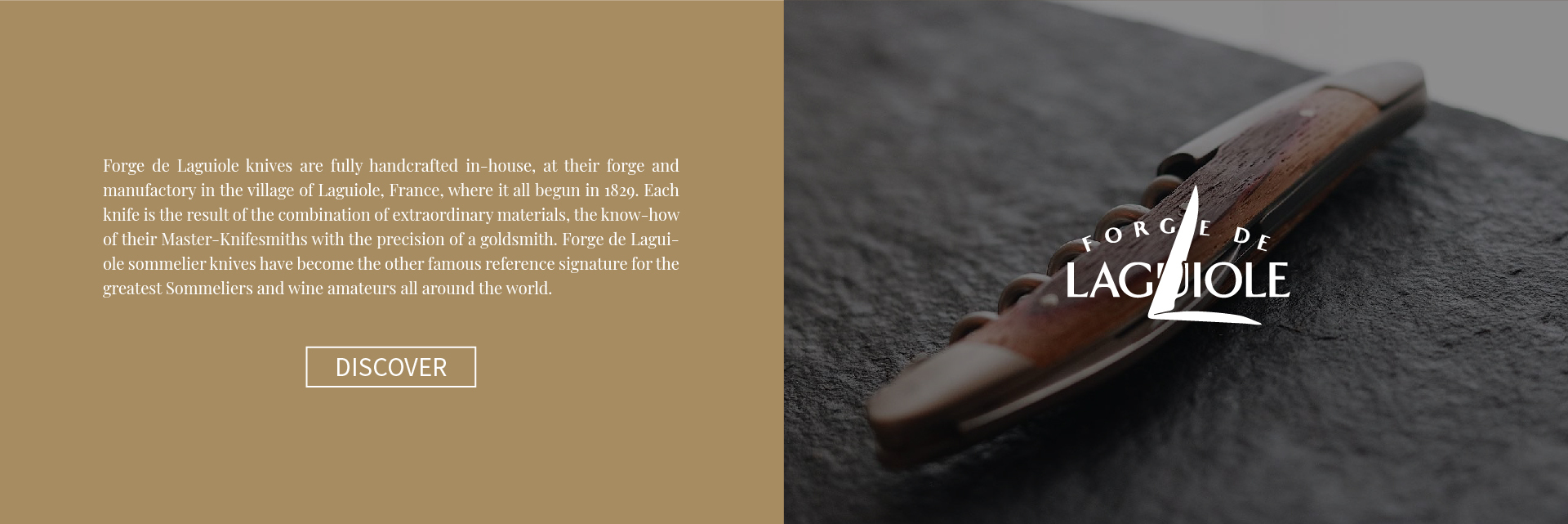 Forge de Laguiole handcrafted corkscrews