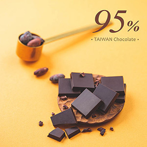 好田家-95-黑巧克力薄片50入-經濟包-好田日嚐系列