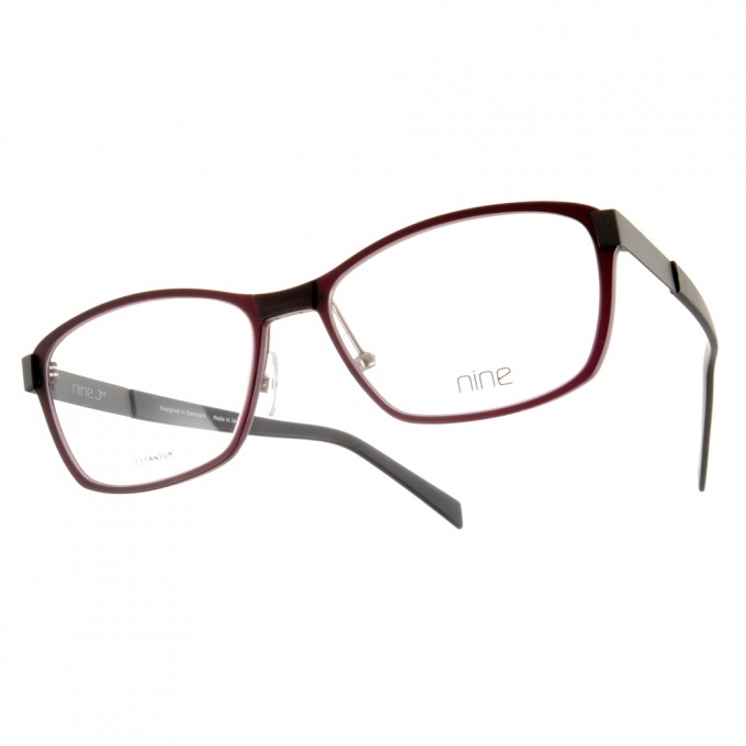 【NINE】NE2414 VLT-Nine 3rd 系列 設計色彩方框光學眼鏡