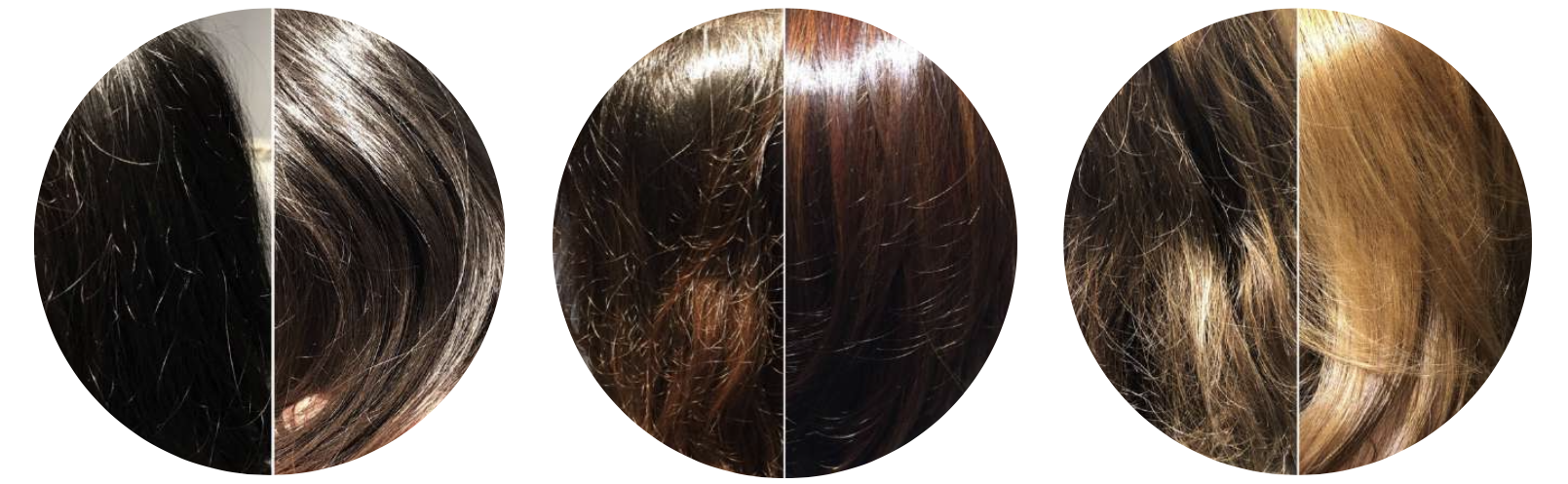 OMG Haircare visible results