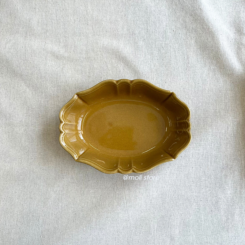 Rakott Krumpli Oval Bowl 18cm Caramel | studio m'