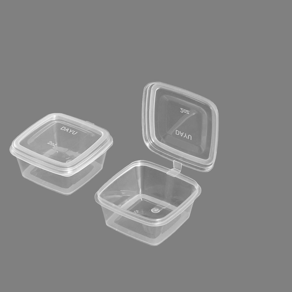 連體醬料杯 方形 2oz