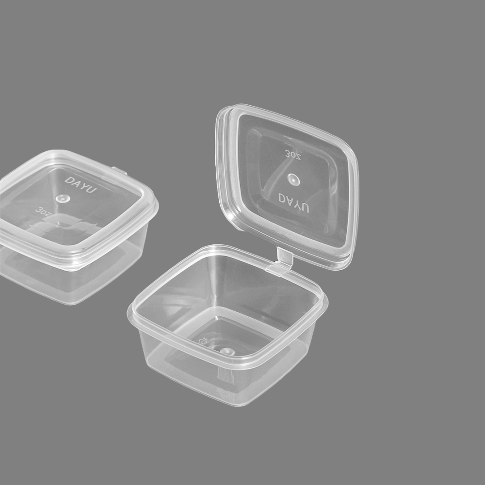 連體醬料杯 方形 3oz