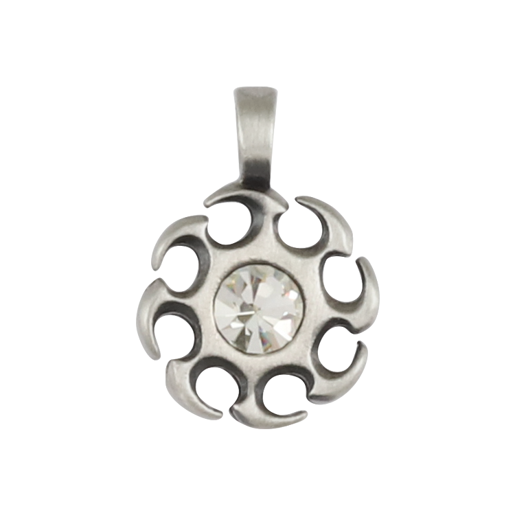 Bico吊墜，女士吊墜 永恆太陽之光；象徵著幸福與熱情 不含鍊子（2718白色）