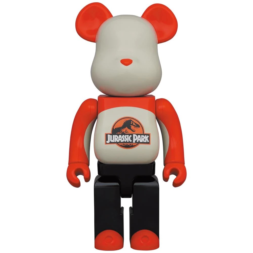 Be@rbrick Jurassic Park 1000% 侏羅紀公園 - 4530956597836