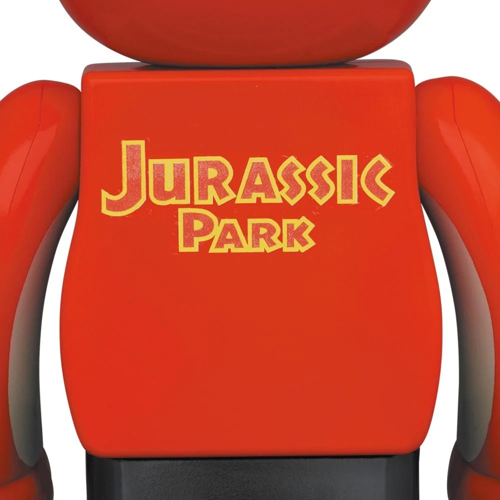 Be@rbrick Jurassic Park 1000% 侏羅紀公園 - 4530956597836