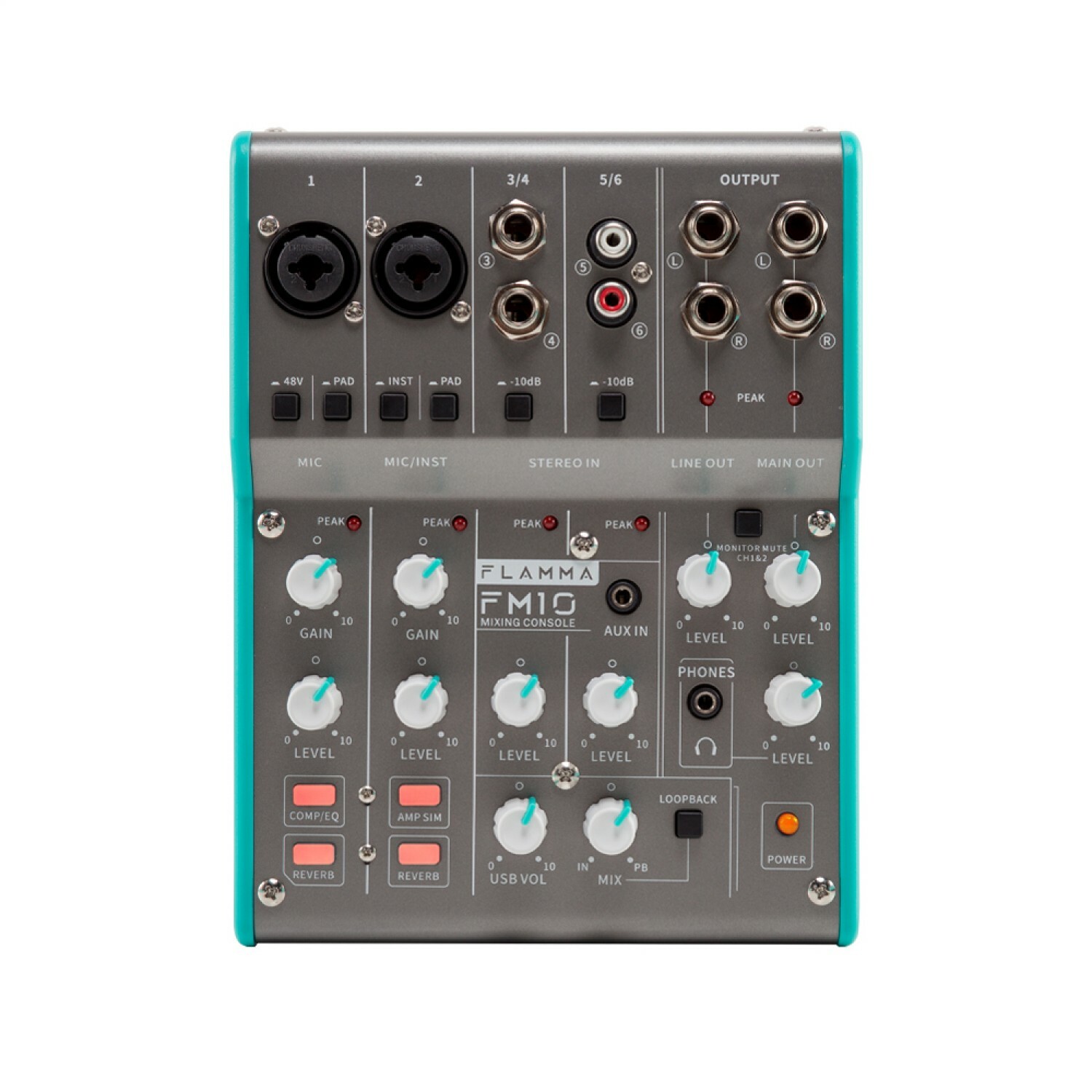 Flamma FM10 6軌混音器