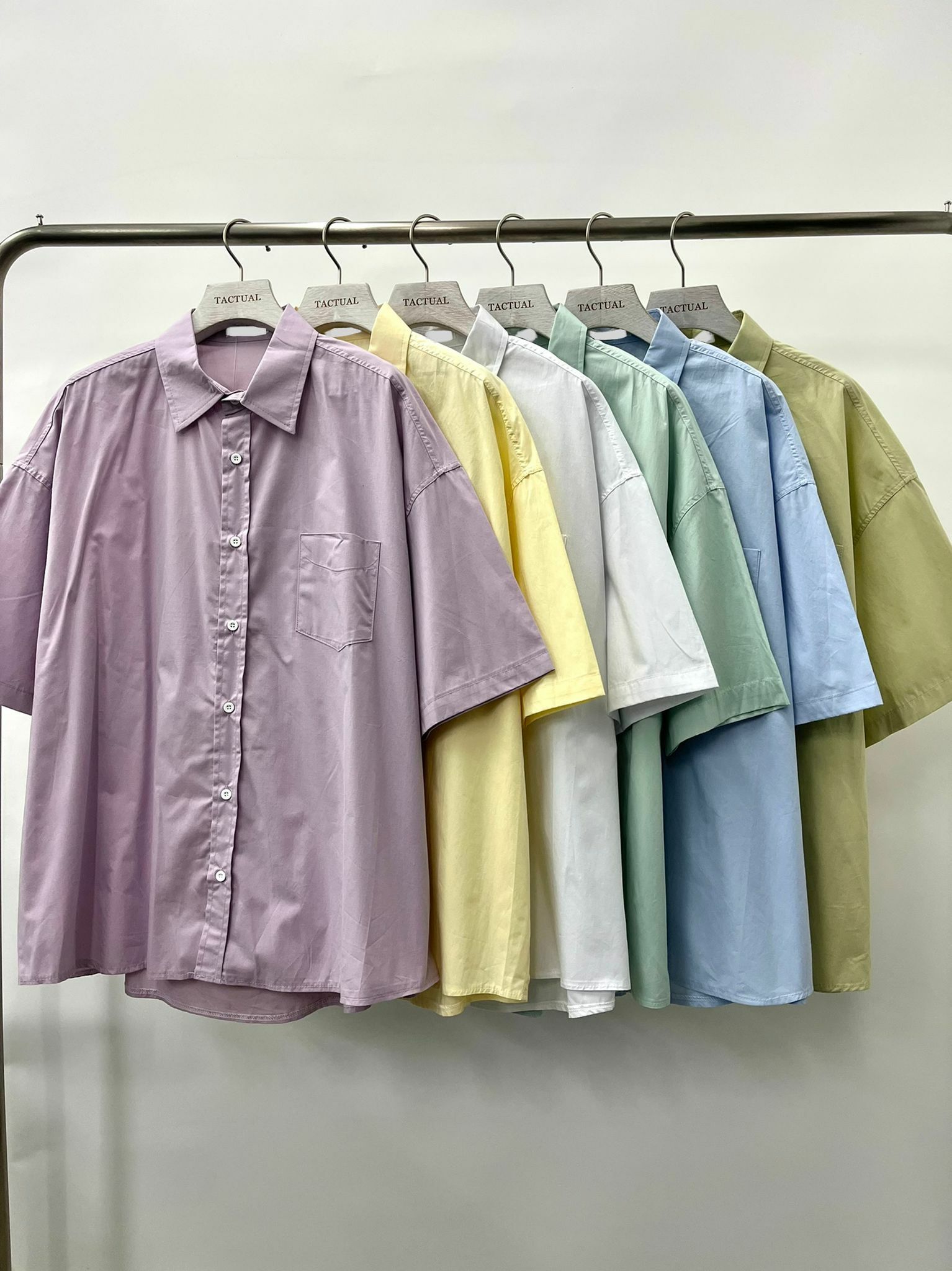 淨色短袖恤衫 S1804