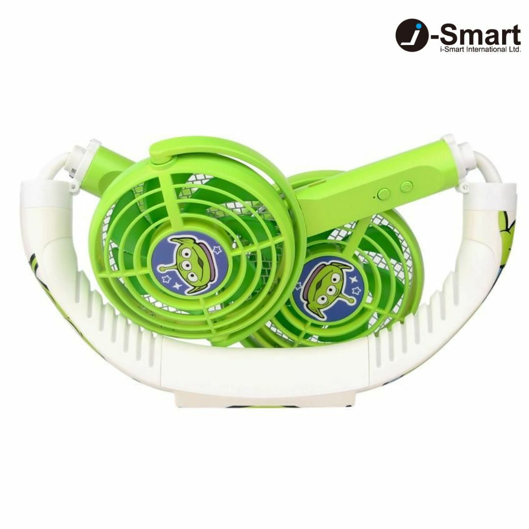 迪士尼 Disney-掛頸風扇-三眼仔 Alien