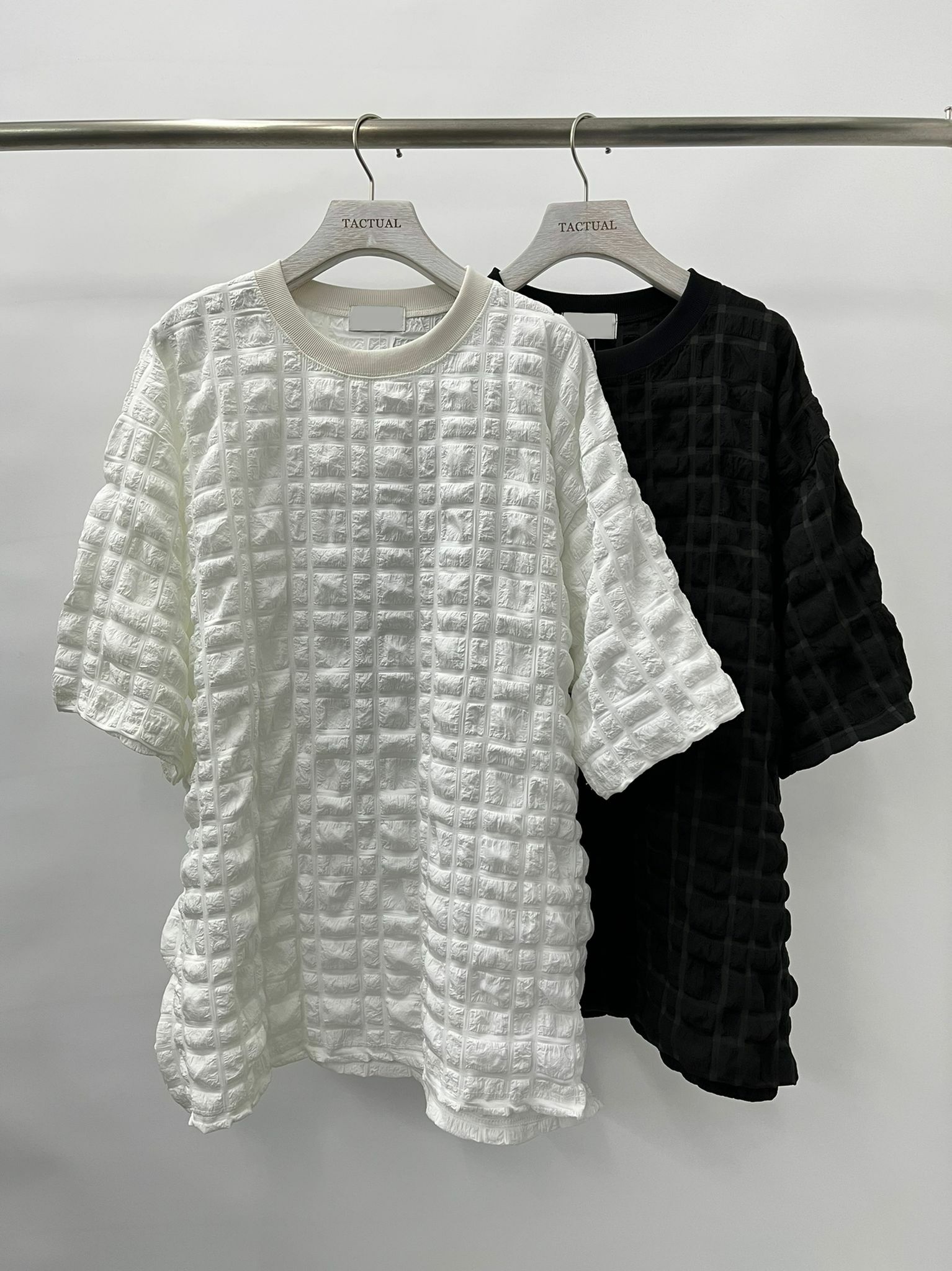 格仔短袖Tee T3918