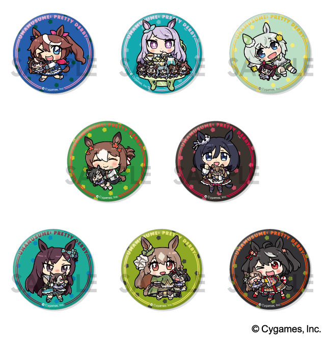 「ACG.GO」「預購」賽馬娘 Q版襟章