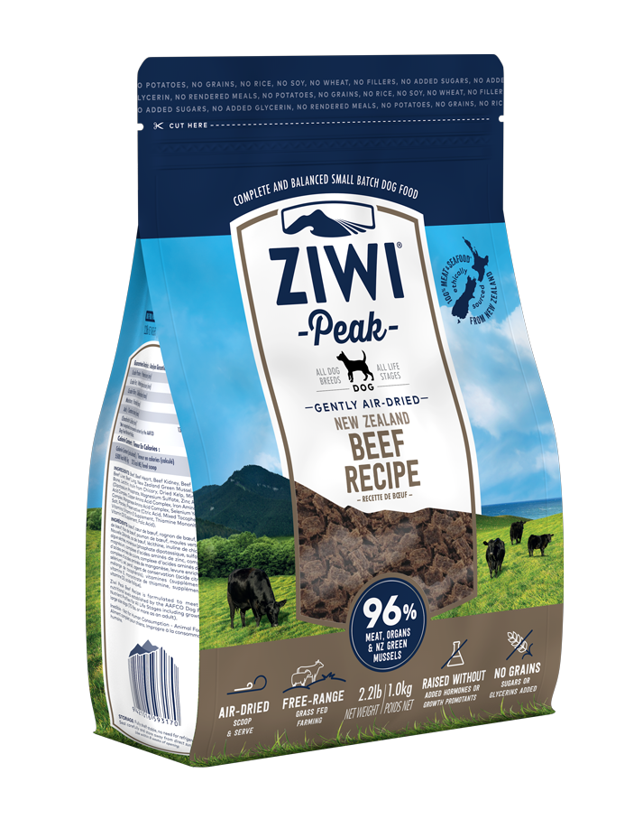 【Ziwi Peak】風乾牛肉配方| 狗
