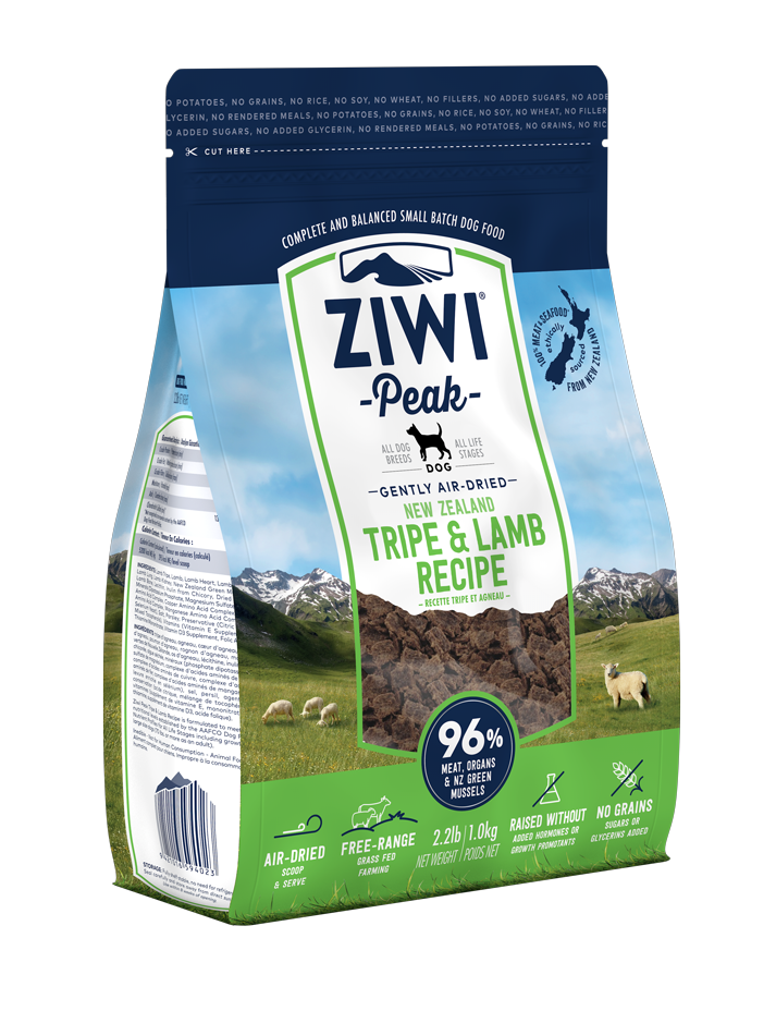 【Ziwi Peak】風乾草胃及羊肉配方|狗