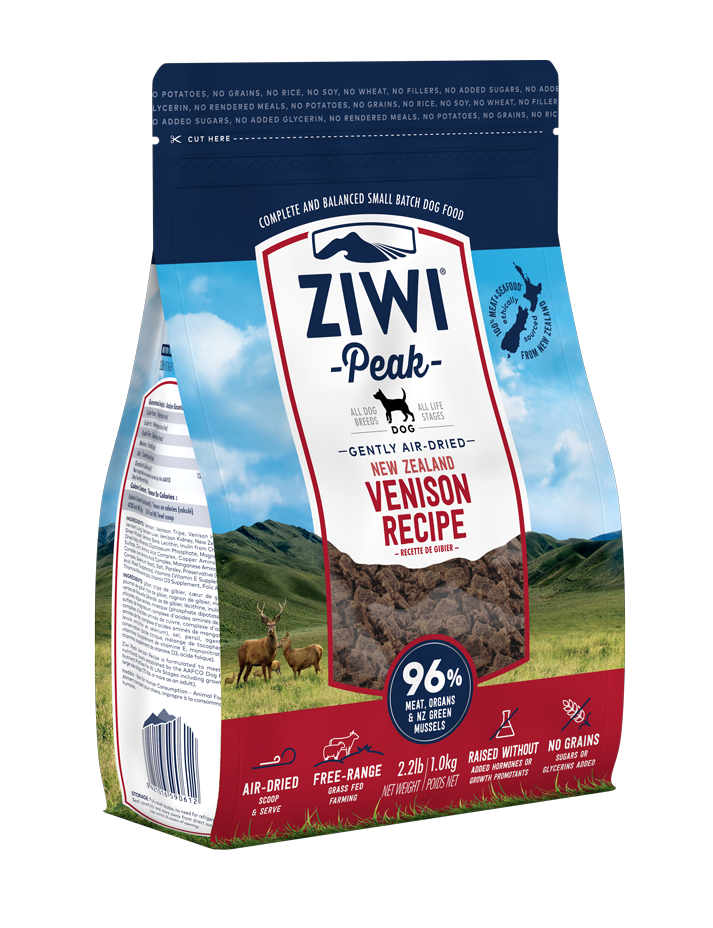 【Ziwi Peak】風乾鹿肉配方 | 狗