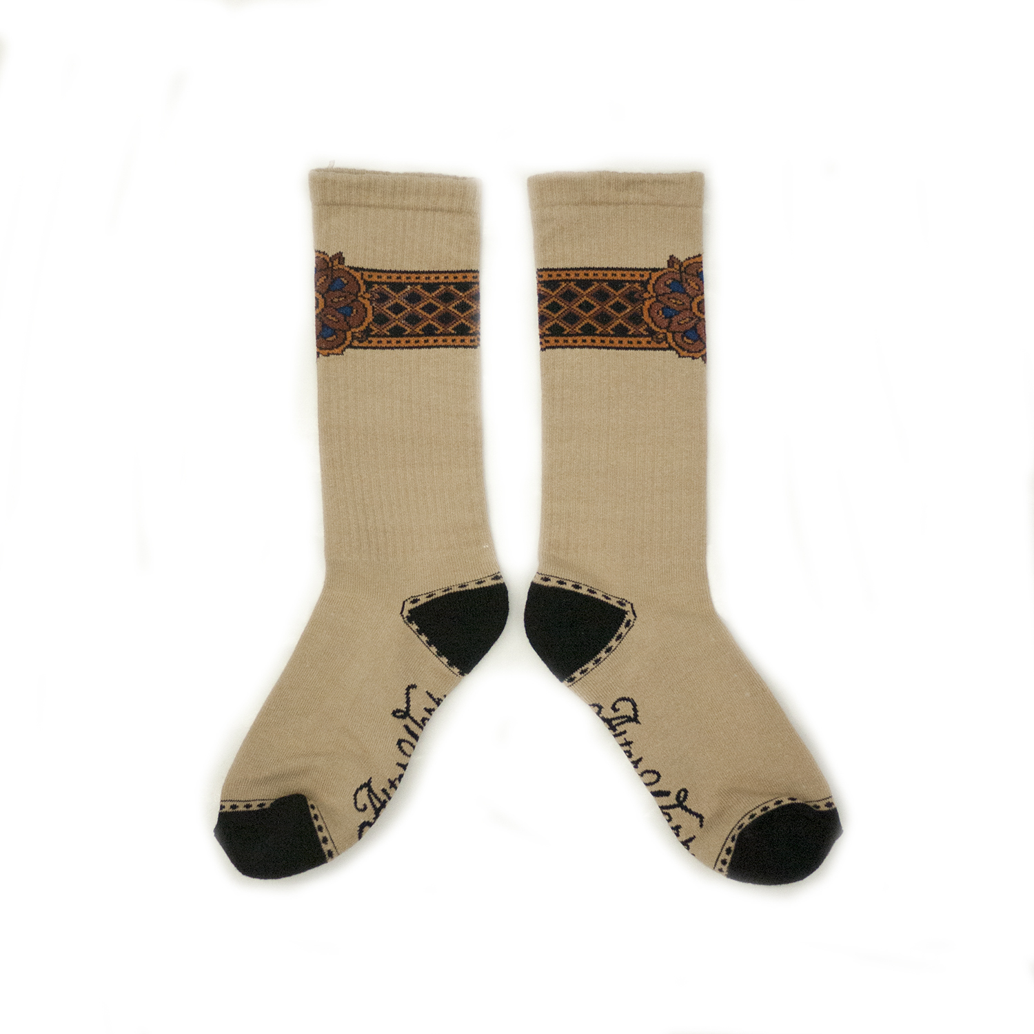 AFTERWORK 2022年全新後腳跟印第安刺繡長襪專區