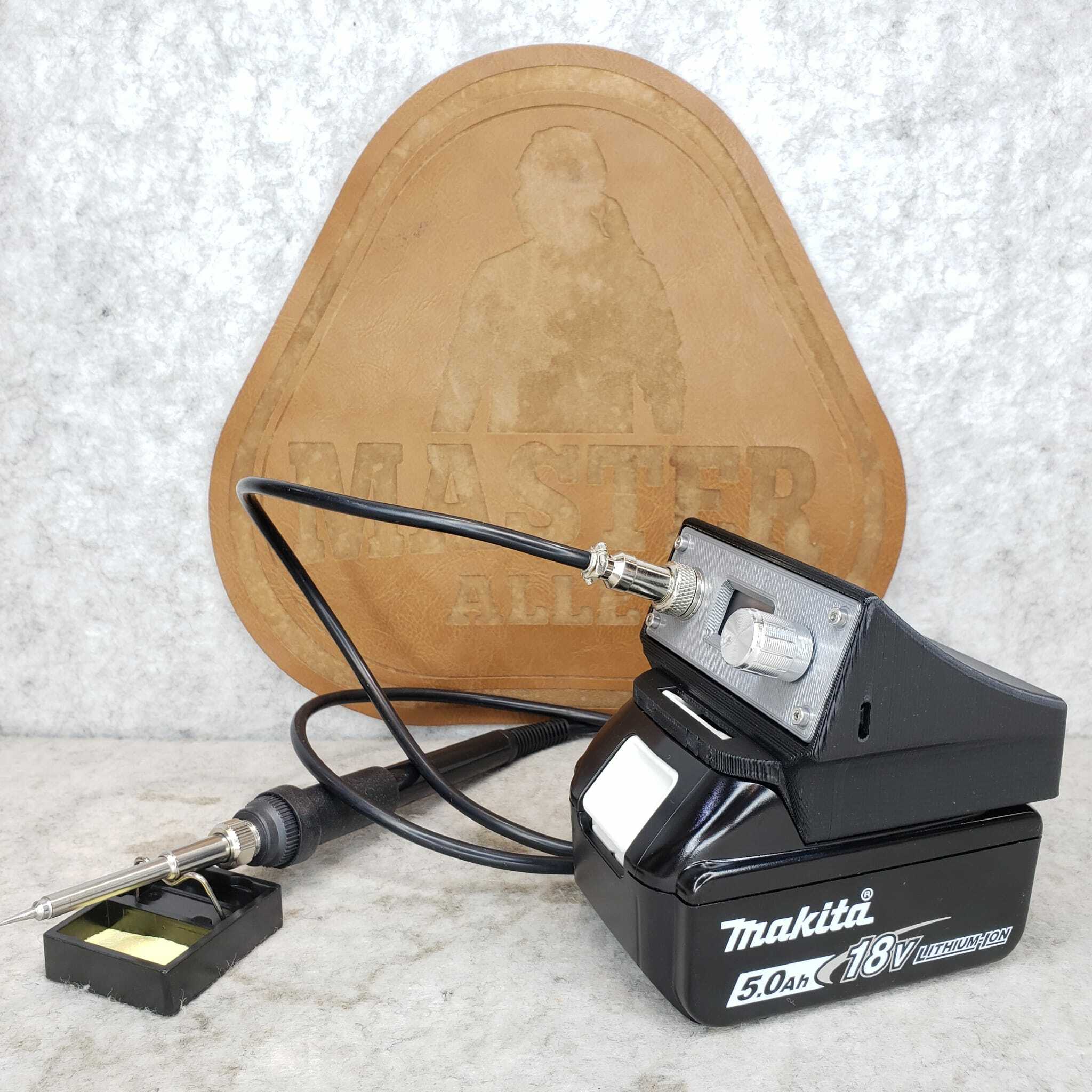 DIY -- 鋰電烙鐵/辣雞（電子顯示屏）