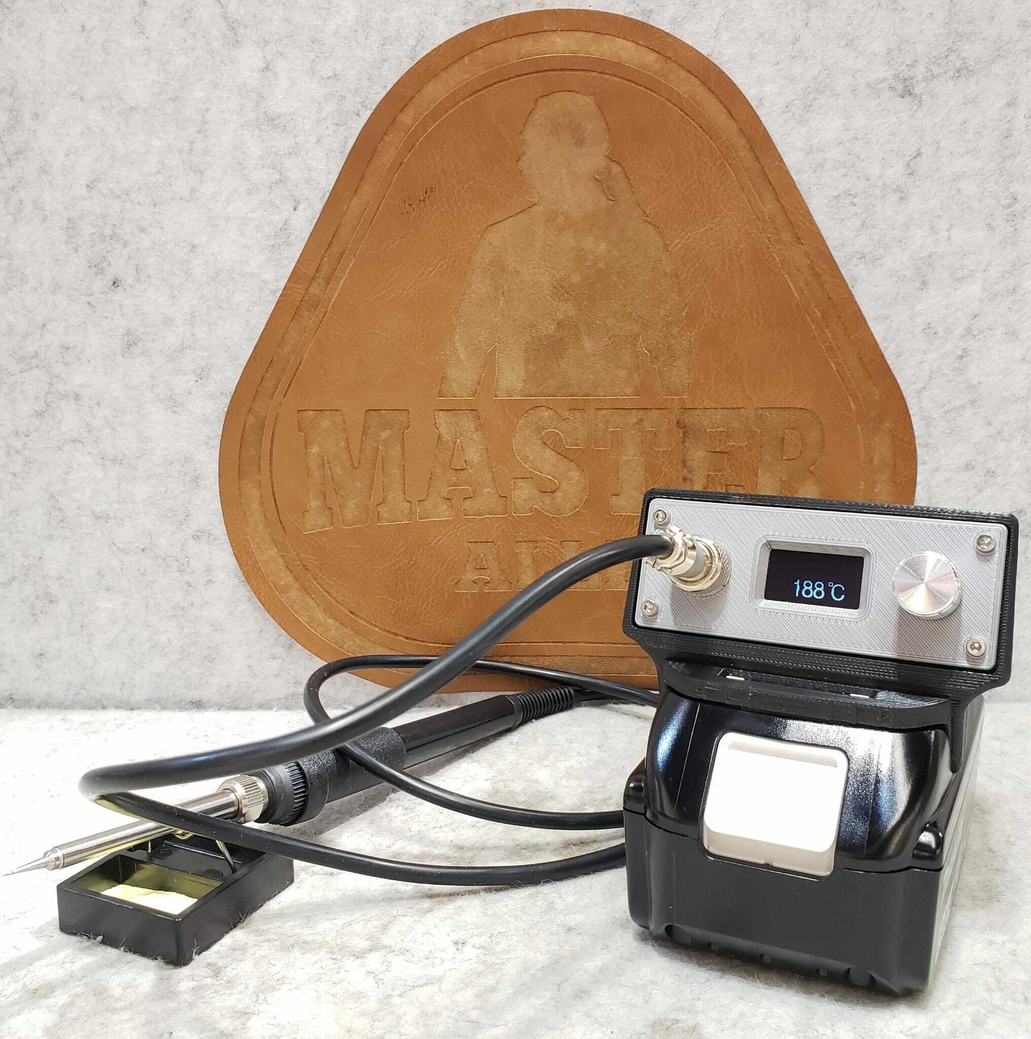 DIY -- 鋰電烙鐵/辣雞（電子顯示屏）