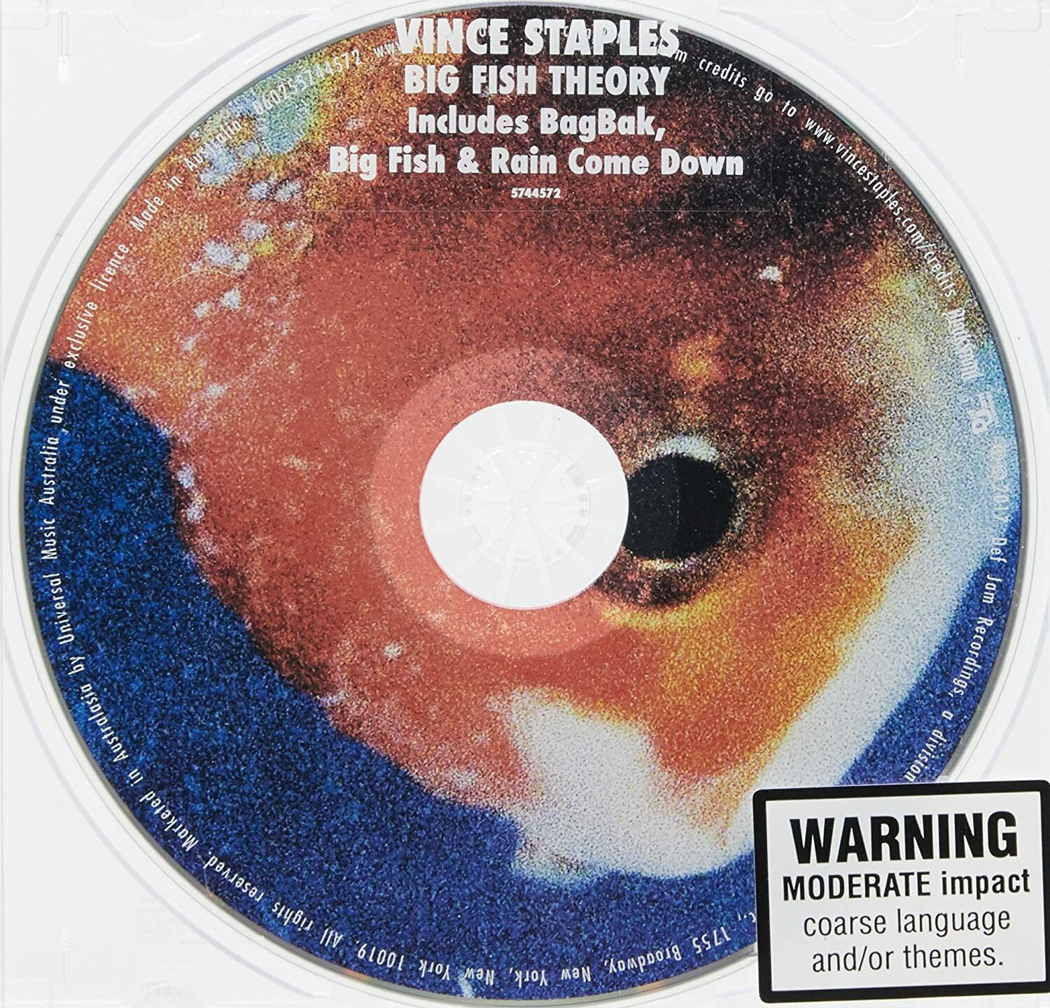 Vince Staples《Big Fish Theory》（CD）