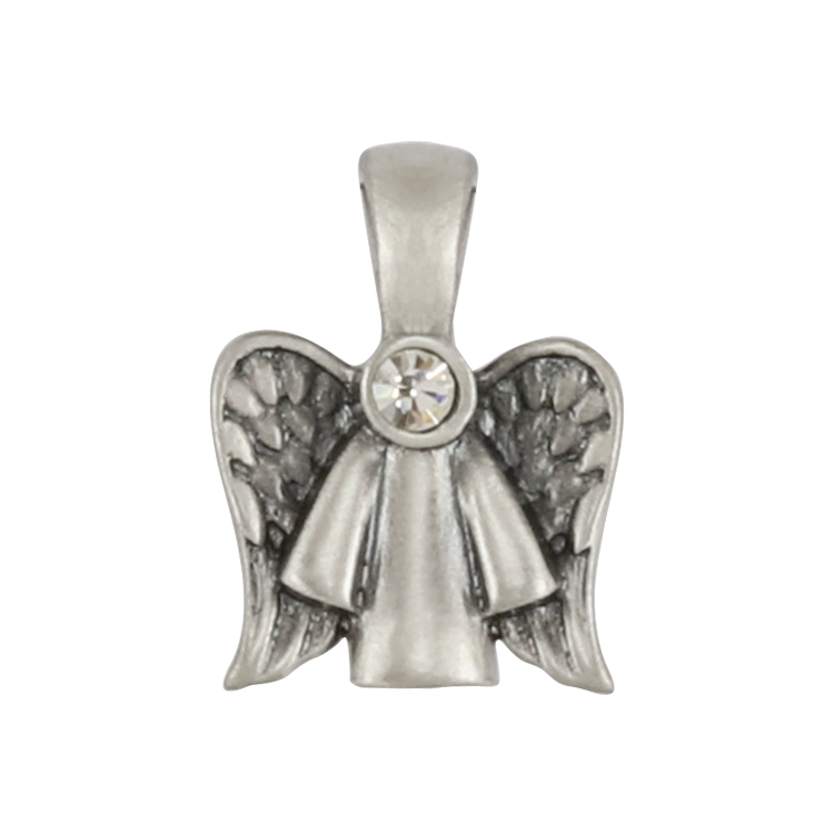 Bico吊墜，女士吊墜 守護天使；神聖的保護永遠與你同在 不含鍊子（2729白色）