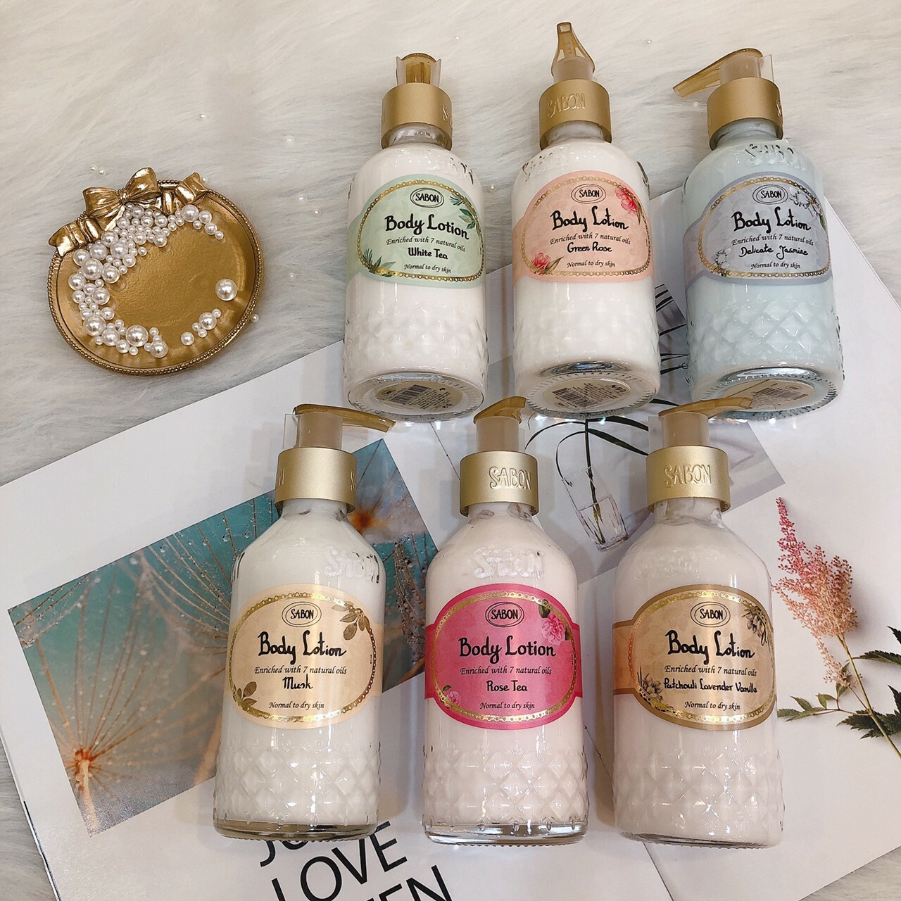 SABON 身體乳液200ml