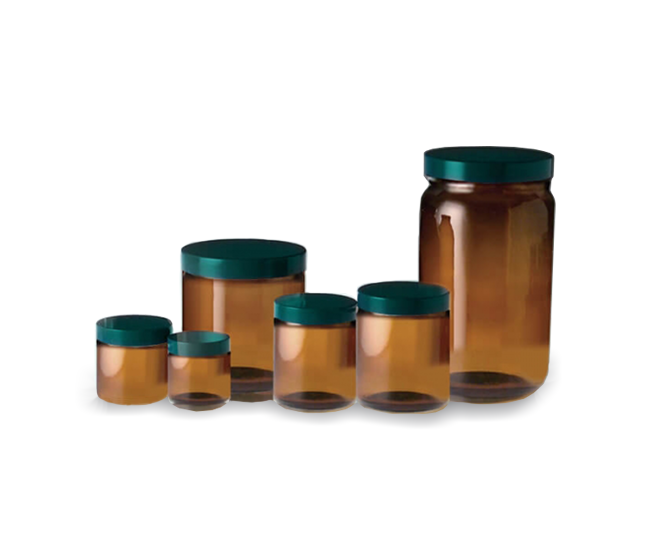 Amber Straight Sided Round