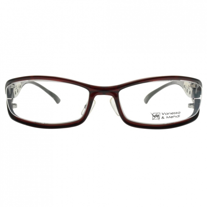 【Vanessa & Mehdi】VL0707 C3  交叉造型方框光學眼鏡