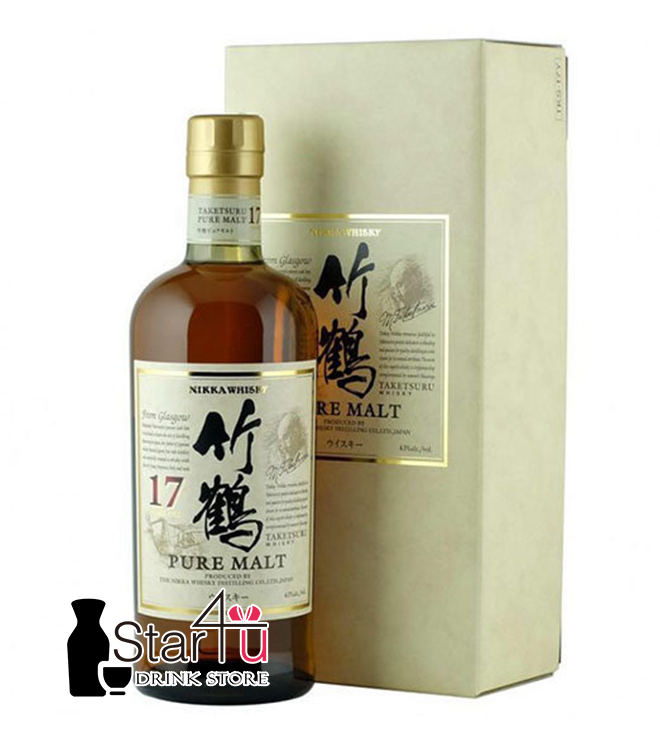 尼卡 竹鶴 17年 純麥威士忌 700mL