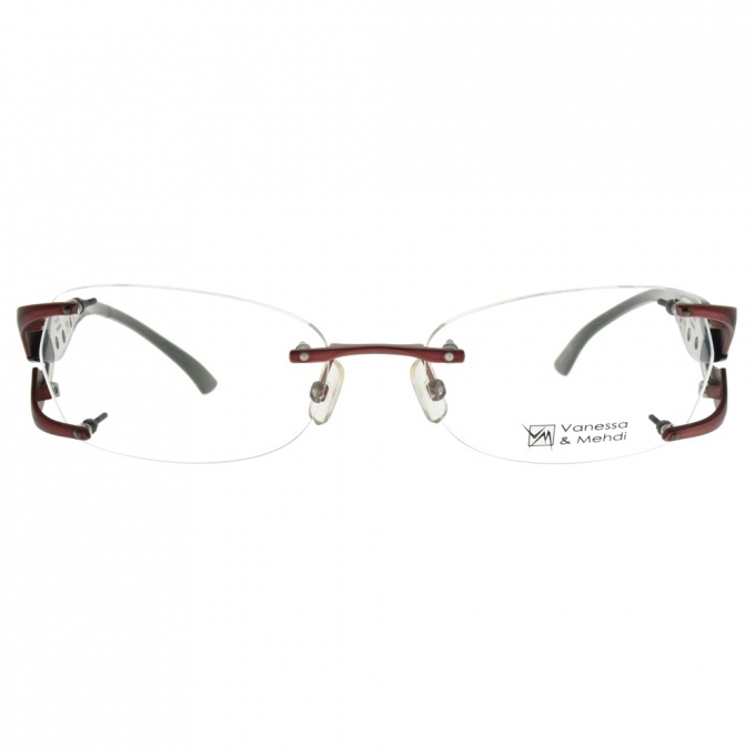 【Vanessa & Mehdi】 VL1003 C3 爪型交叉無框光學眼鏡