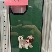 [S] GRIPTOK IPHONE 12PRO MAX DOG PHONE CASE, GREEN, 8809795451255 (SGT10)