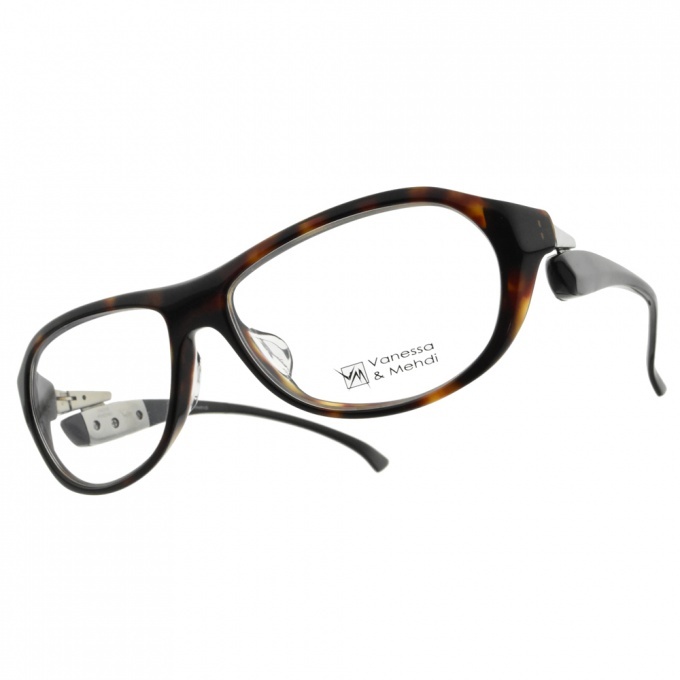 【Vanessa & Mehdi】VL1115 C7 粗版橢圓框光學眼鏡