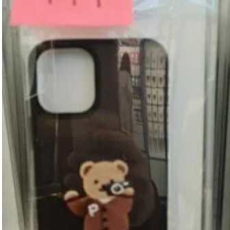 [S] GRIPTOK IPHONE 12 MINI BEAR PHONE CASE,BROWN, 8809795451101 (SGT17)