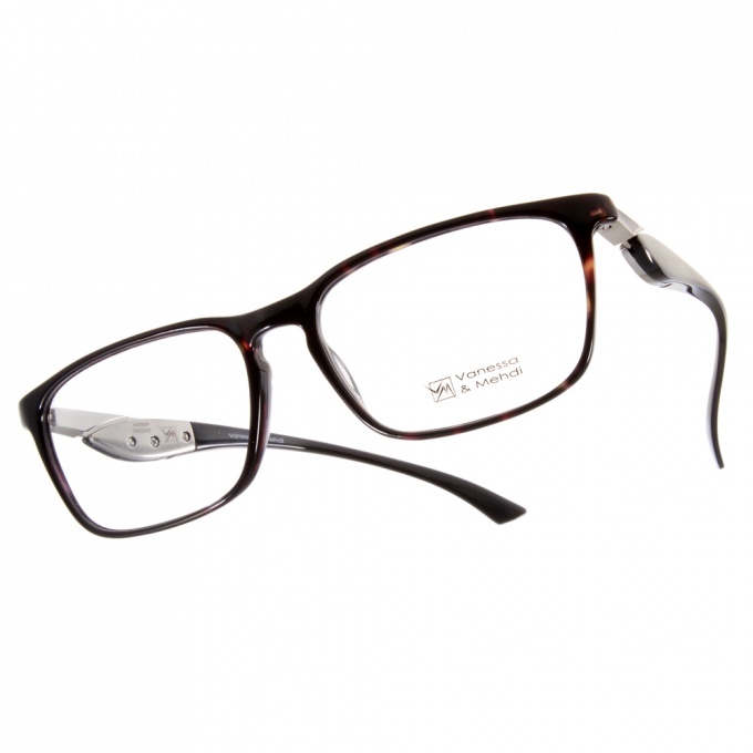 【Vanessa & Mehdi】 VM1201 C7 知性方框光學眼鏡