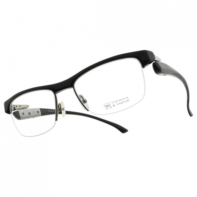 【Vanessa & Mehdi】 VL1205 C1 紳士方形半框光學眼鏡