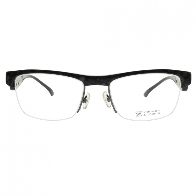 【Vanessa & Mehdi】VL1205 C4 紳士方形半框光學眼鏡
