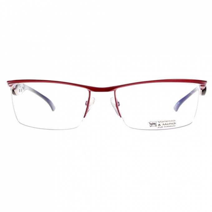 【Vanessa & Mehdi】VM1309 C3 強悍視覺 眉形半框光學眼鏡