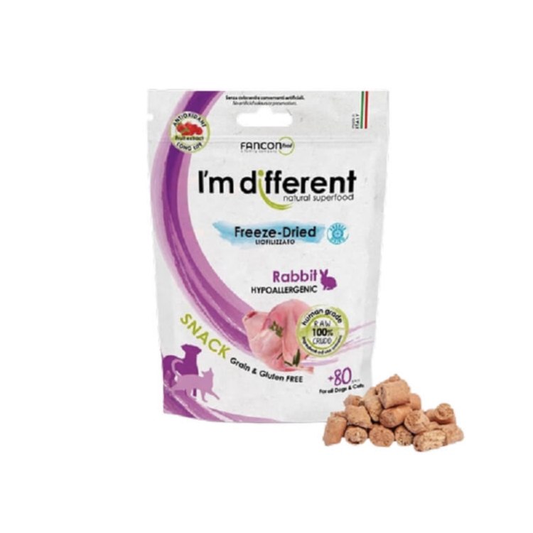 I'm different 兔肉凍乾小食40g